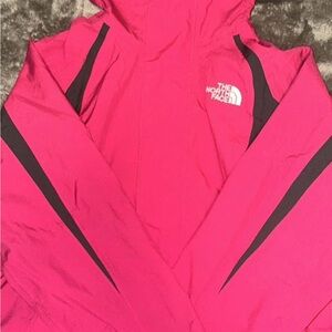 The North Face Kids' Fuchsia and Black Ski Jacket